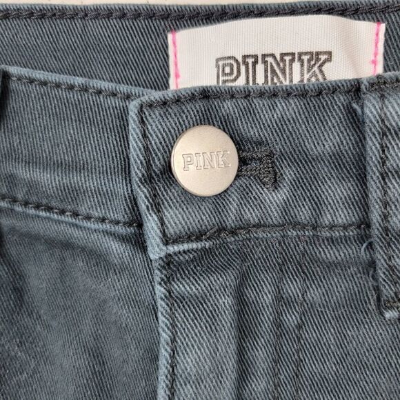 Pink Victoria's Secret Denim Shorts. Black 4#023 - Picture 7 of 14